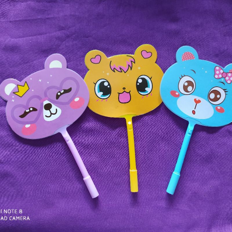 

JambiStore Pena/Pulpen + Kipas Lucu, Pulpen Kipas Motif Boneka