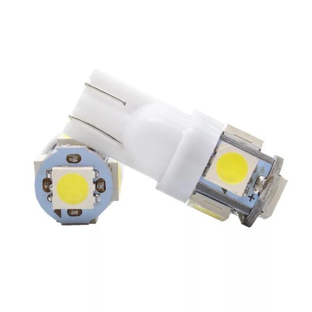 LAMPU LED COLOK T10 SMD 5 MATA  SEPASANG SKU-1020