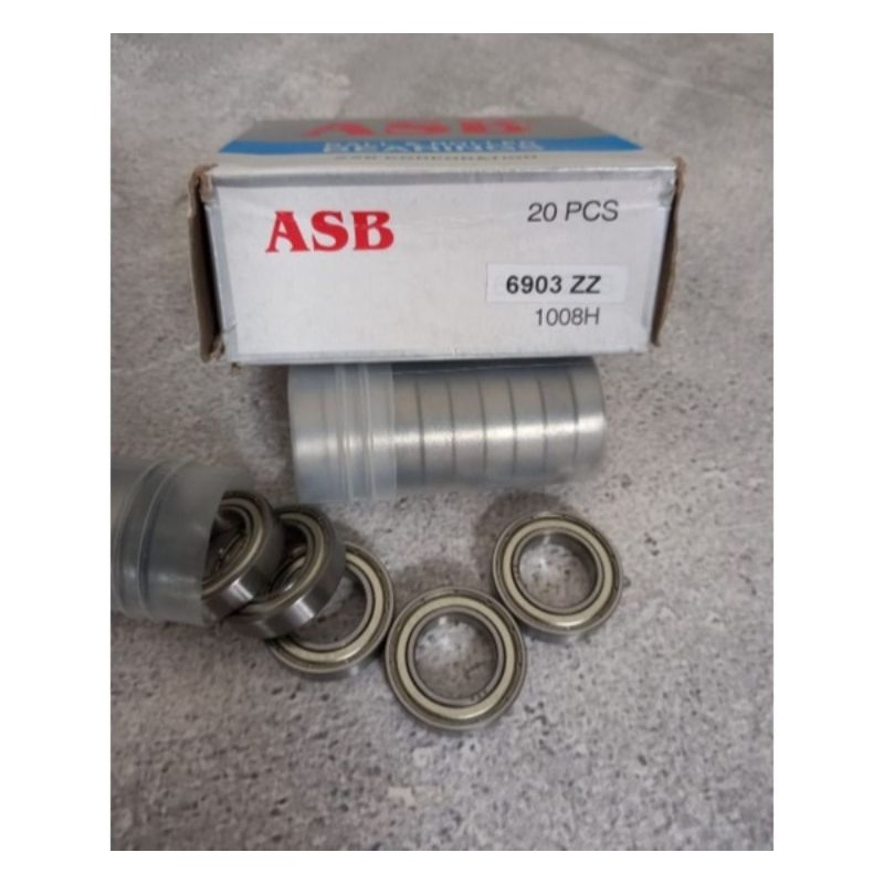 Ball bearing 6903 2RS ASB