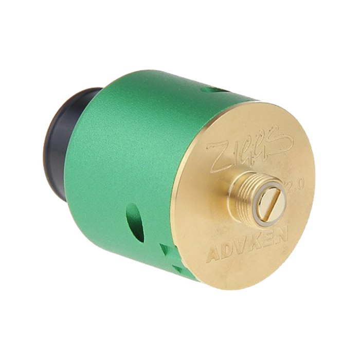 Advken Ziggs V2 24 RDA Atomizer - GREEN [Authentic]