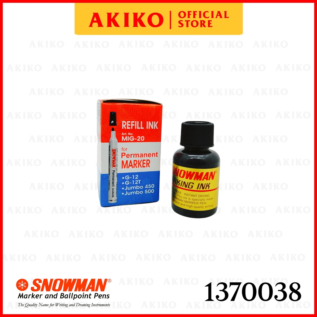 

Tinta Spidol Marker G-12 Hitam Swnoman