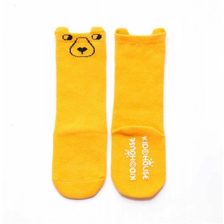 MARKAS KS01 Kaos Kaki Panjang Bayi Karakter Anti Slip Socks Baby Animal