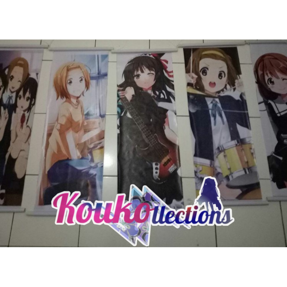 Roll Banner / Poster Gantung Anime - Kpop Custom Gambar bisa Request