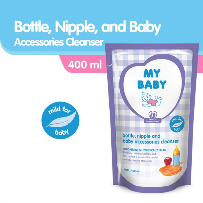 MY BABY - BOTTLE NIPPLE &amp; BABY ACCESORIES CLEANSER /  PEMBERSIH BOTOL &amp; PERLENGKAPAN BAYI