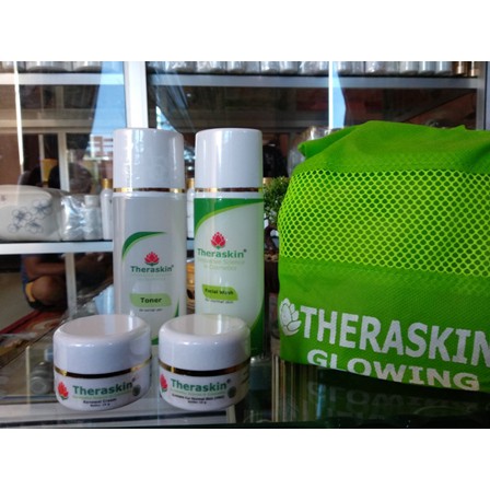 Paket Glowing Cream Theraskin Original Bpom Shopee Indonesia