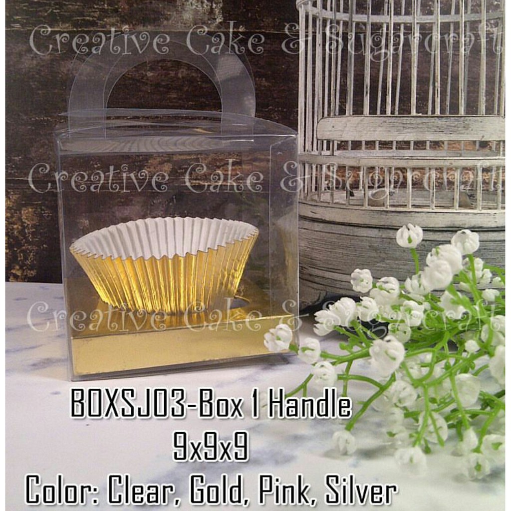 

Box Mika Handle 9x9x9cm