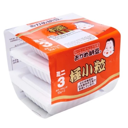 

PROMO ☞ Okame Natto Goku Kotsubu Mini 3 / Hokkaido Kotsubu / Soy Bean Nato takano Jepang Japan