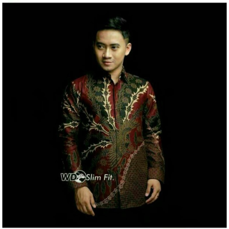 KEMEJA BATIK LENGAN PANJANG MOTIF KENONGO MODERN