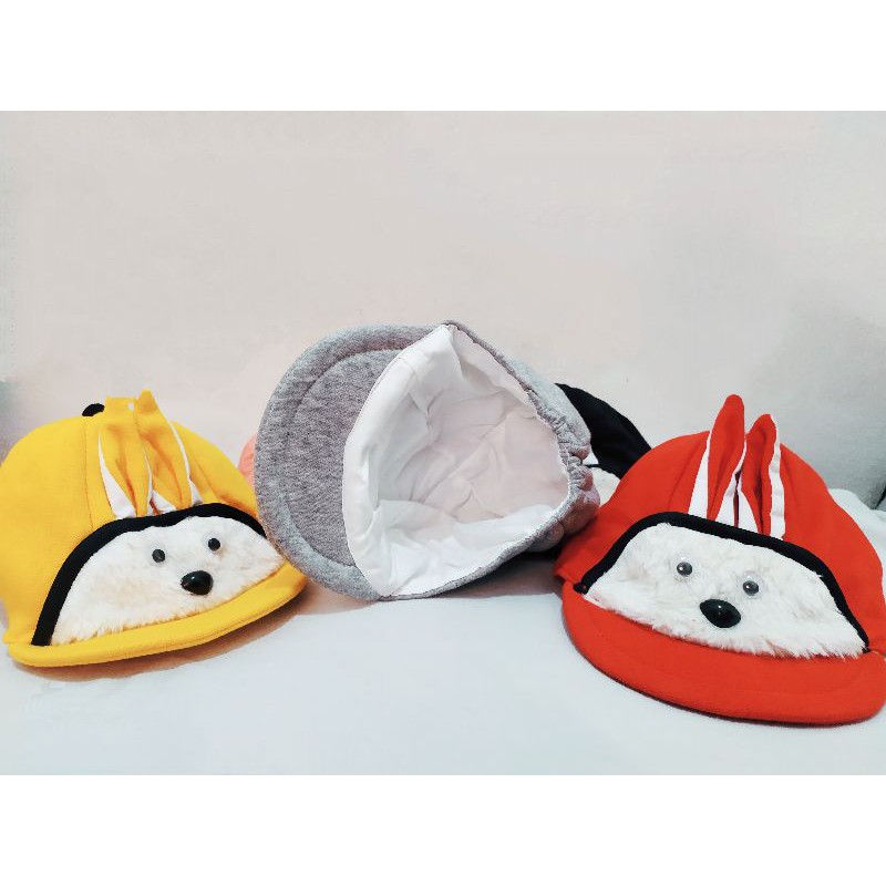 TOPI BAYI LUCU - TOPI ANAK KARAKTER - MOTIF KELINCI