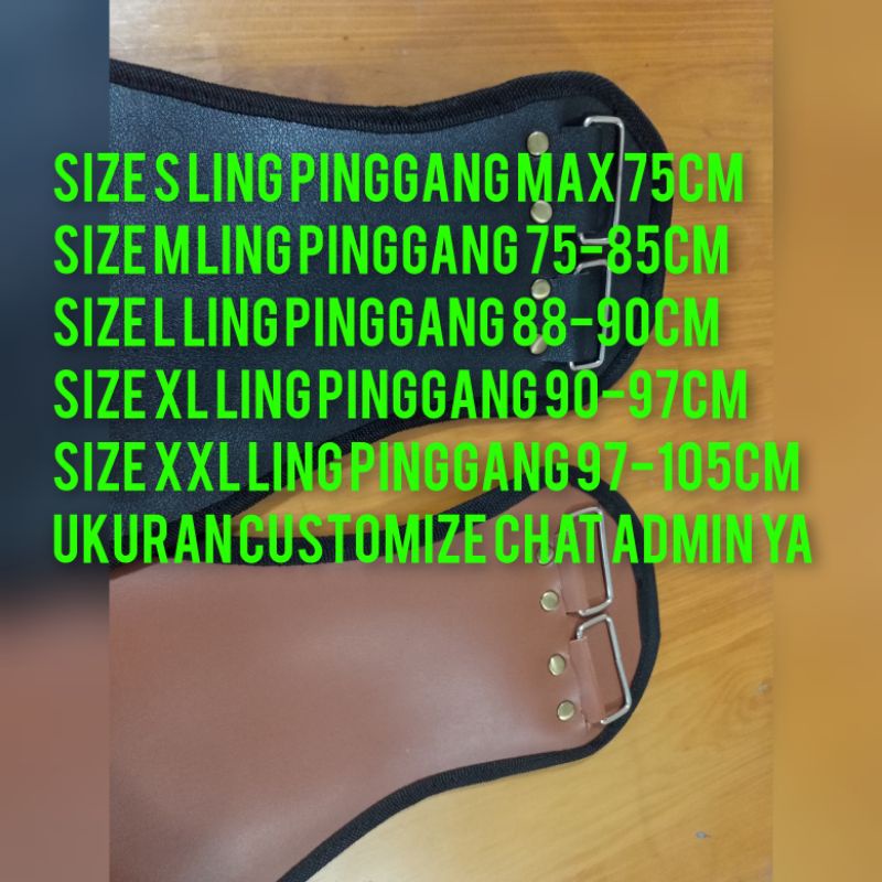 korset penopang lumbal tulang belakang pelindung painggang waist support hnp