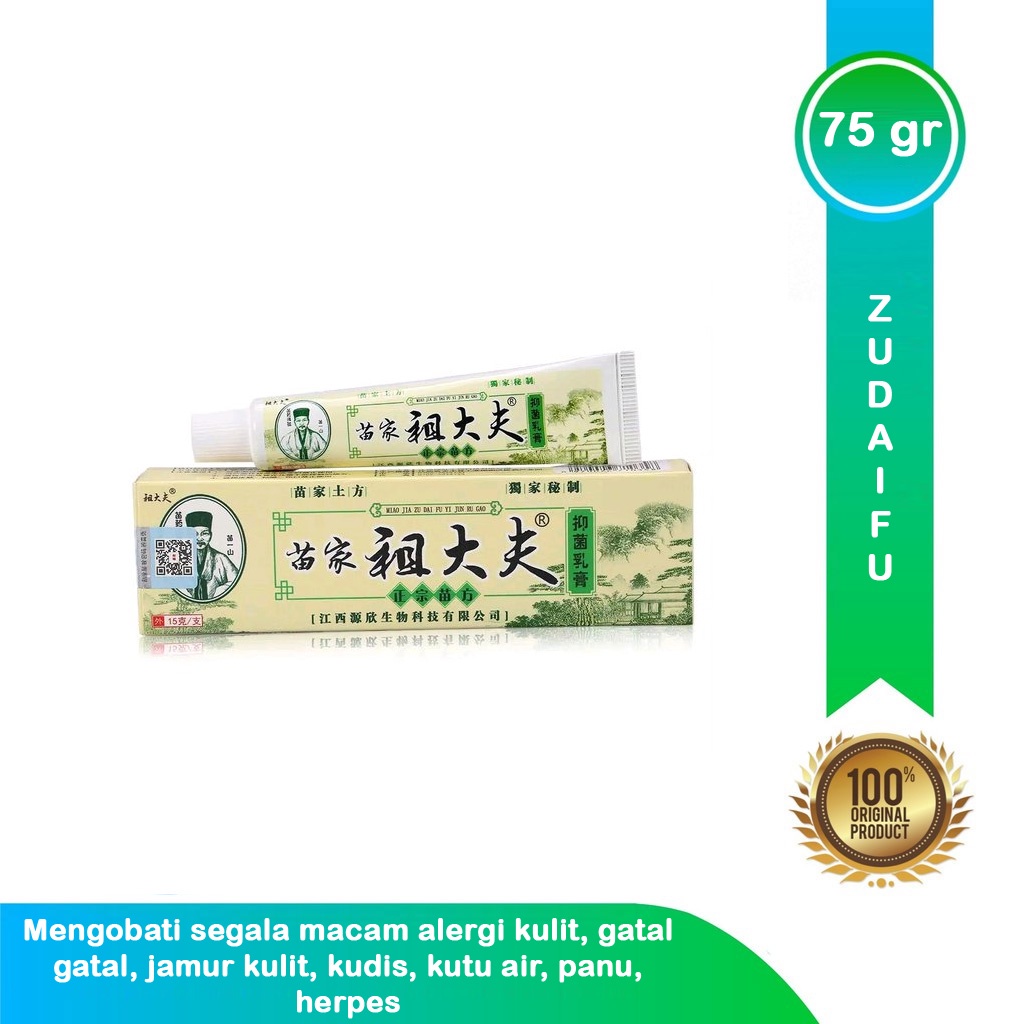 Jual Salep Zudaifu 100 Original Salep Dermatitis Psoriasis Eksim