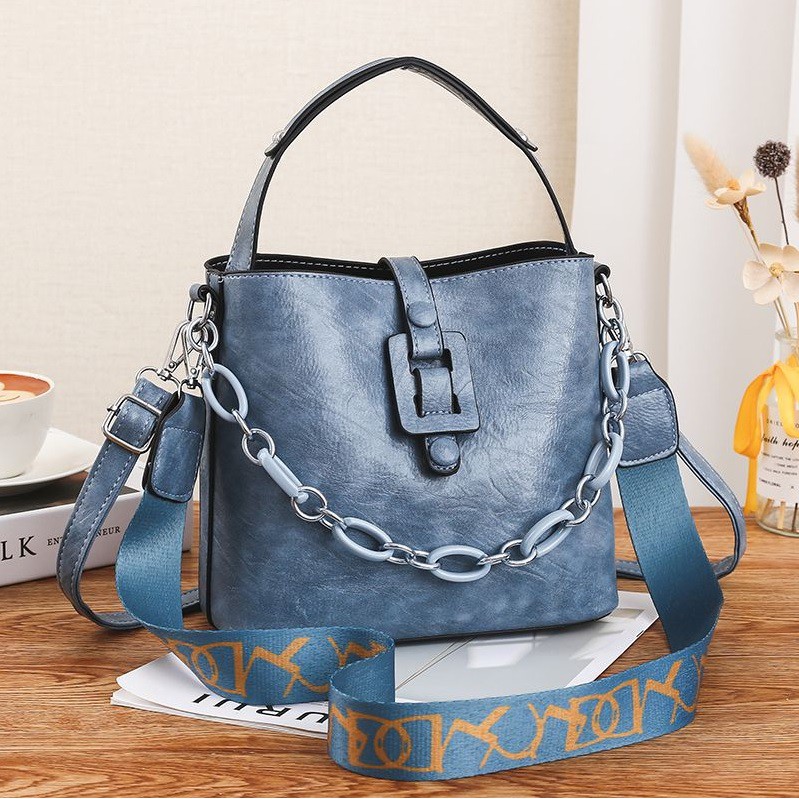 BJ42951 - BLACK/BLUE/BROWN/BRONZE/REDWINE/ORANGE - TAS JINJING TOTEBAG HANDBAG SLEMPANG TALI RANTAI TAS WANITA FASHION IMPORT MODIS ELEGAN TERMURAH TERLARIS TERBARU BAGSTORE JAKARTA TAS BATAM BQ2951 CR7435 ZCJ2404 GT1809