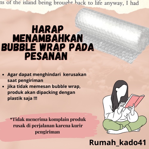 

(WAJIB) Bubble Wrap packing