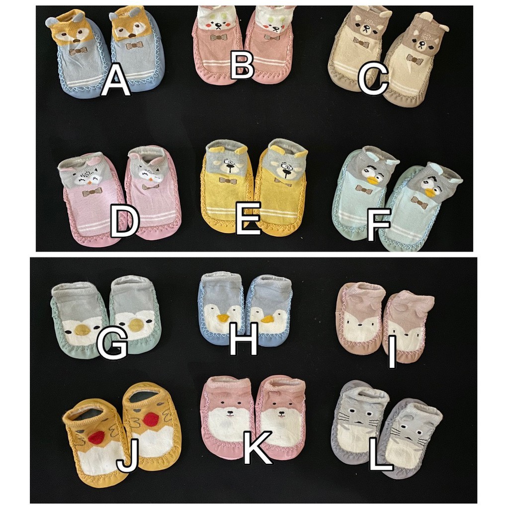 NEW Prewalker Anti Slip Karakter Animal Cute, Fashionable dan Nyaman digunakan JH