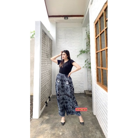 CELANA KULOT TIE DYE WANITA // CELANA TIDUR // CELANA SANTAI