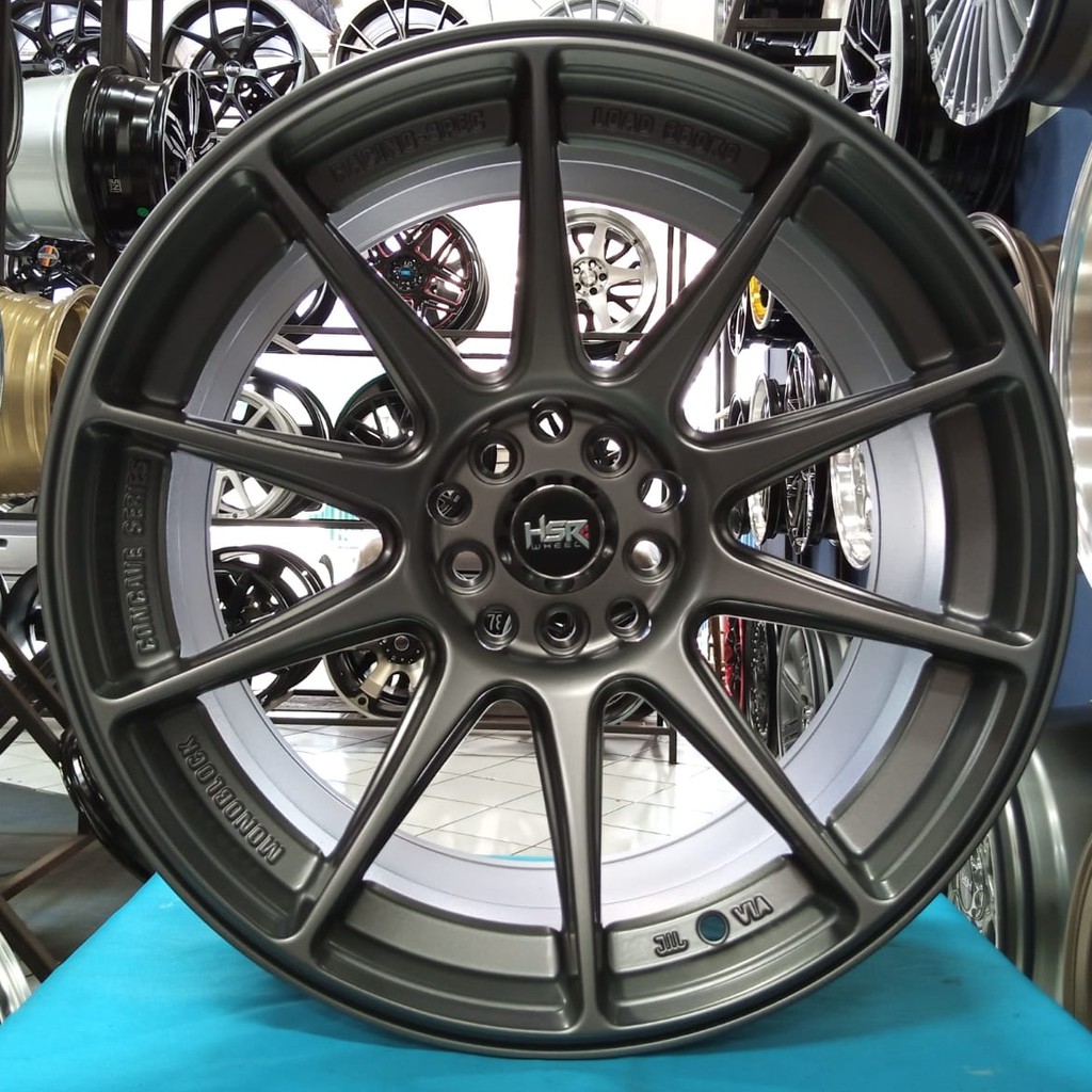 Velg Mobil HSR SHINJUKU JD8051 Ring 17 Velg Racing XXR Xpander HRV Sienta Innova Terlaris