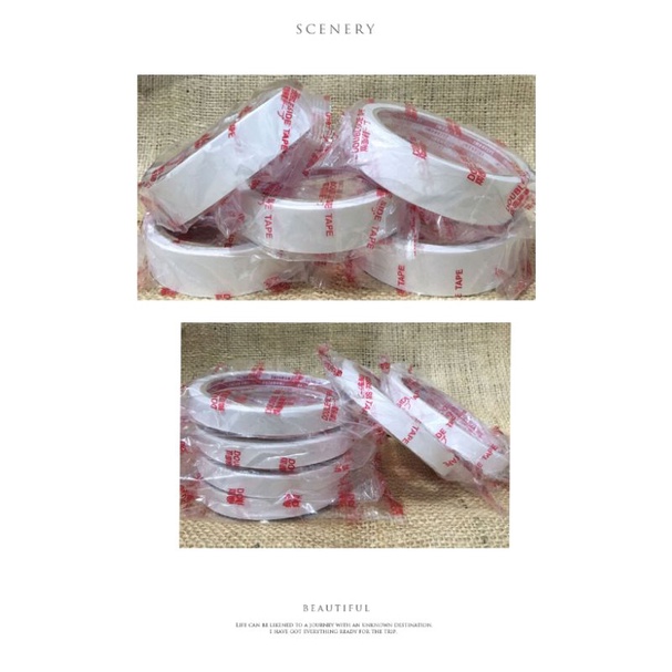 

SAZANAMI DOUBLE TAPE KERTAS DOUBLE SIDE TAPE