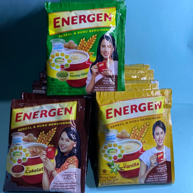 

Energen Sereal dan Susu Sachet