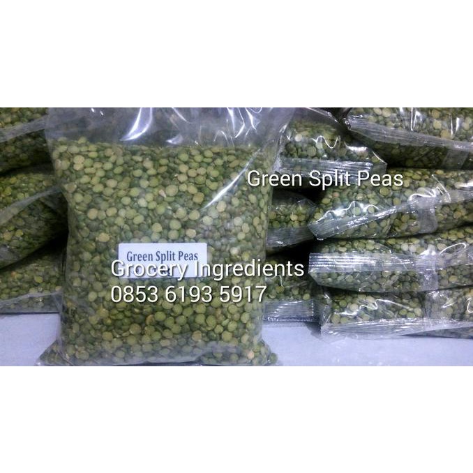 

Organic Green Split Peas 1Kg / Kacang Polong