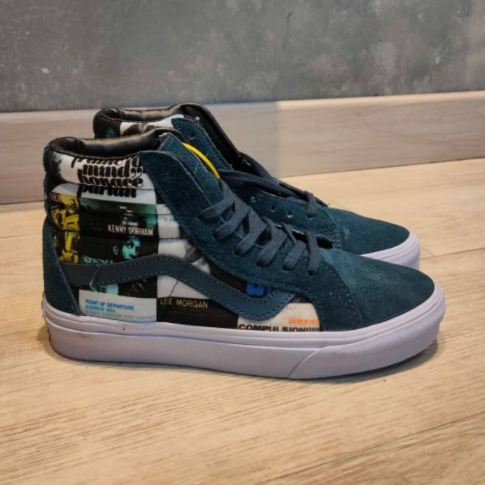 

Vans Sk8 Hi X Dqm Blue Note Colour Vinyl