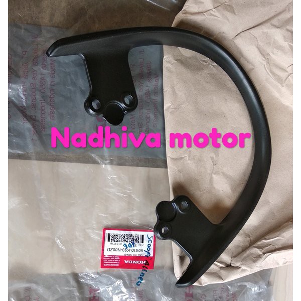 behel besi belakang all new scoopy fi 2017 2018