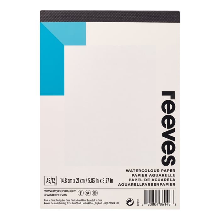 

Jual Reeves Watercolour Pad A5 Stitched Berkualitas