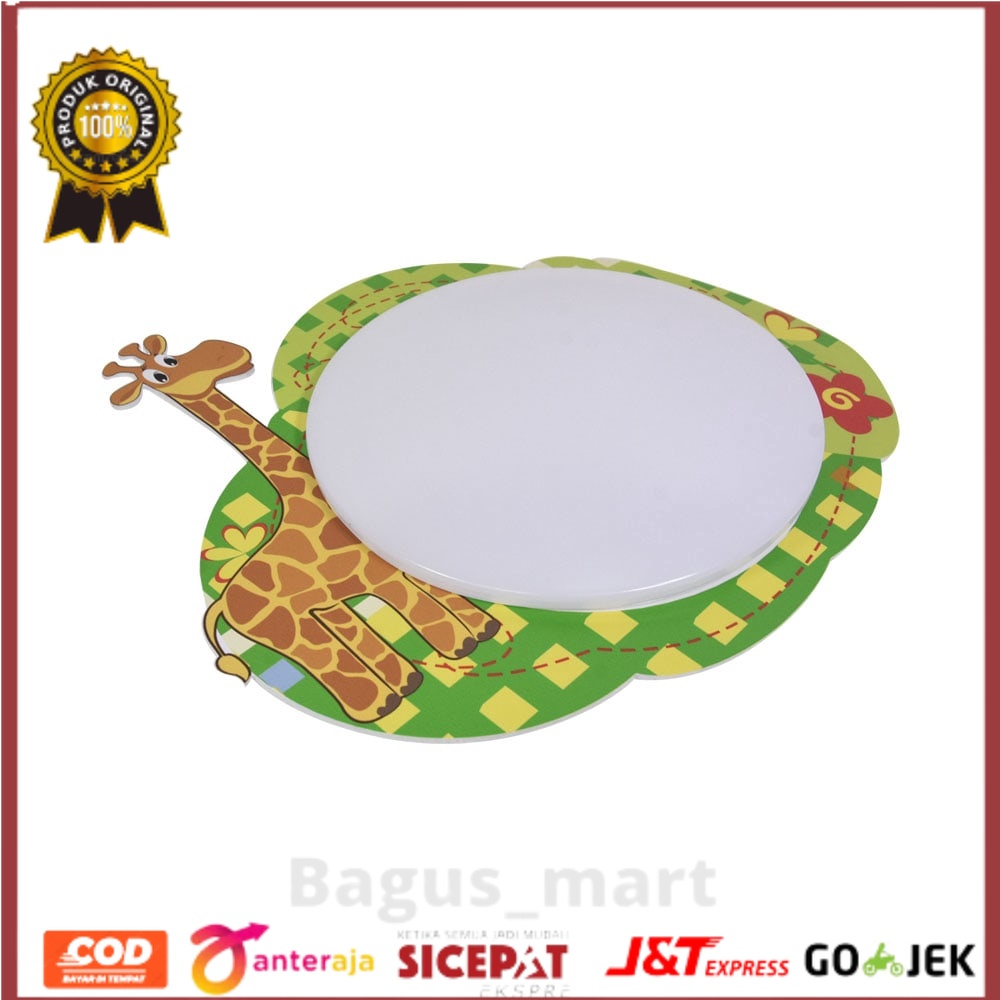Eglare Lampu Dinding/plafon Jerapah E14 isi  - Kuning