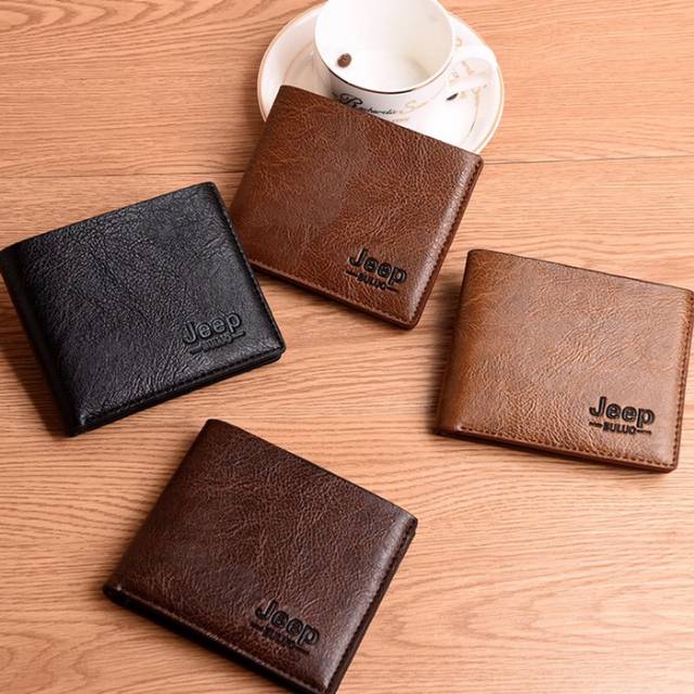 Dompet JEEP BULUO Dompet Lipat | Dompet Kulit | Dompet Pria | Dompet Wanita | Dompet Cewek | Dompet