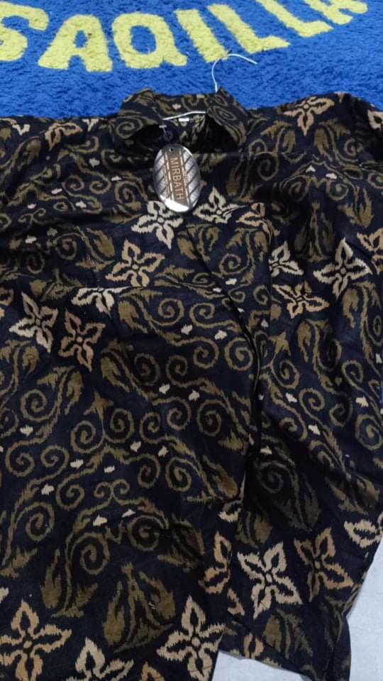 Blus Batik Wanita Modern Ziper Zebra Asli Pekalongan Size M L Xl