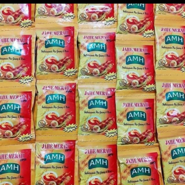

Jahe merah amh satu renceng 12 schet