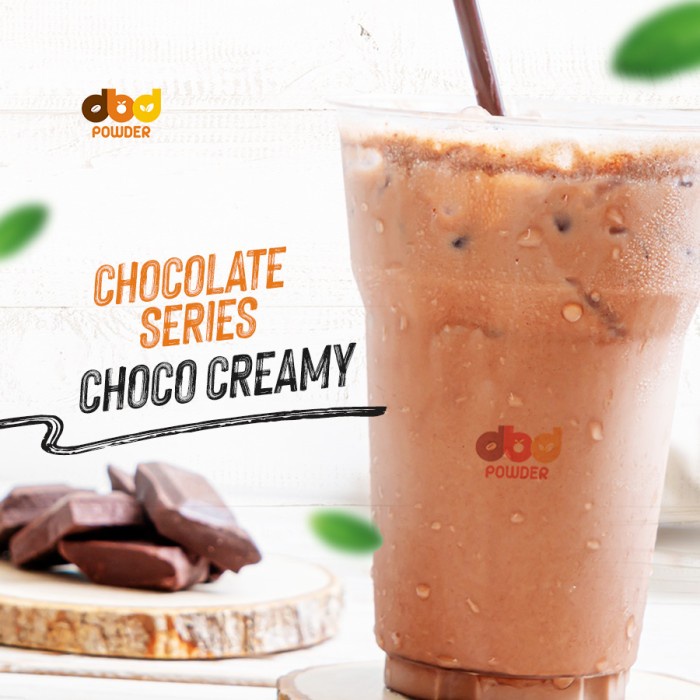 

DISKON - (BISA COD) Bubuk Minuman Cokelat - Powder Choco Creamy | DBD Powder