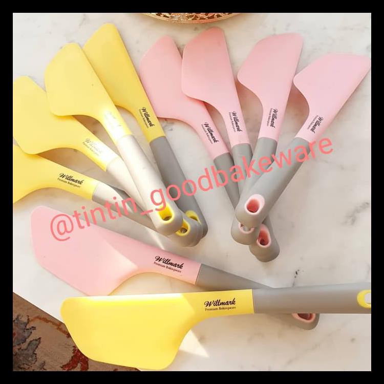 SPATULA WILLMARK - MERAH MUDA KODE 872