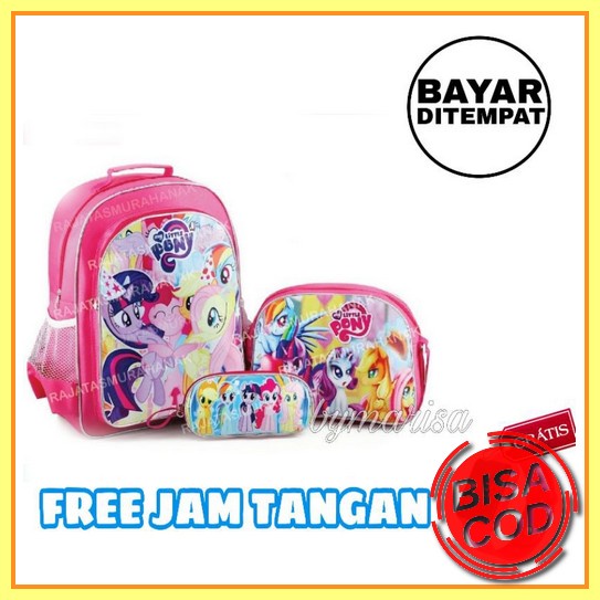 Tas Ransel Anak Perempuan Sekolah Paud Sd Pop It Lucu  Tas Jalan Terbaru Gambar Mikey Mouse Maris'A 