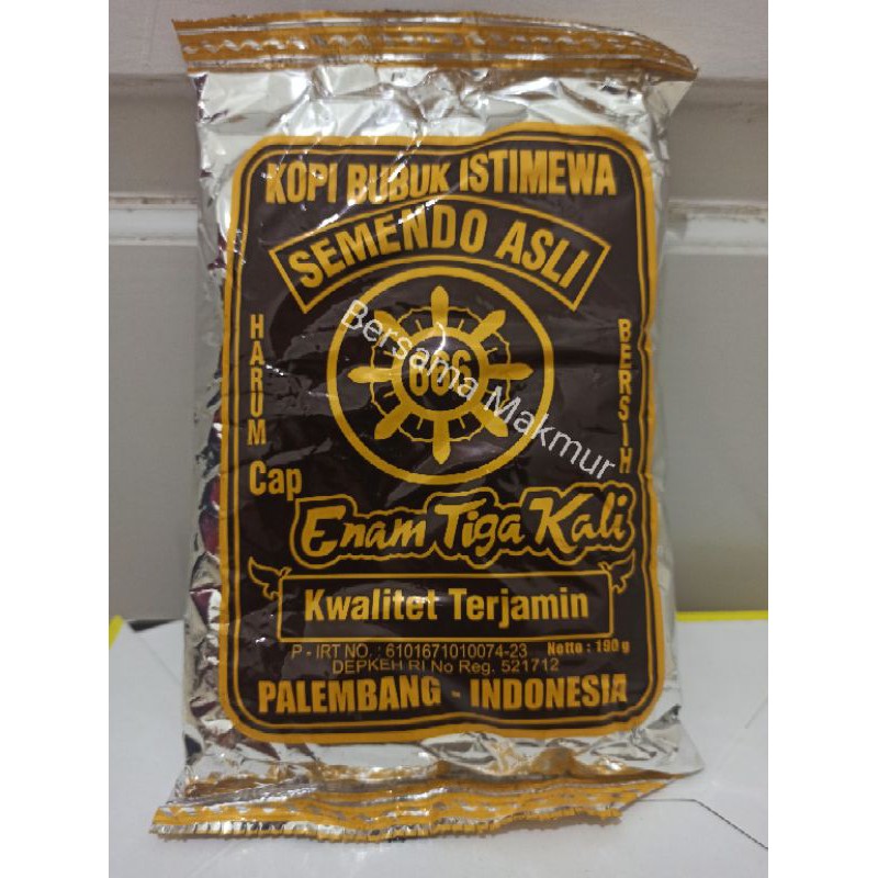 

KOPI RODA cap 666 Semendo 190 gram