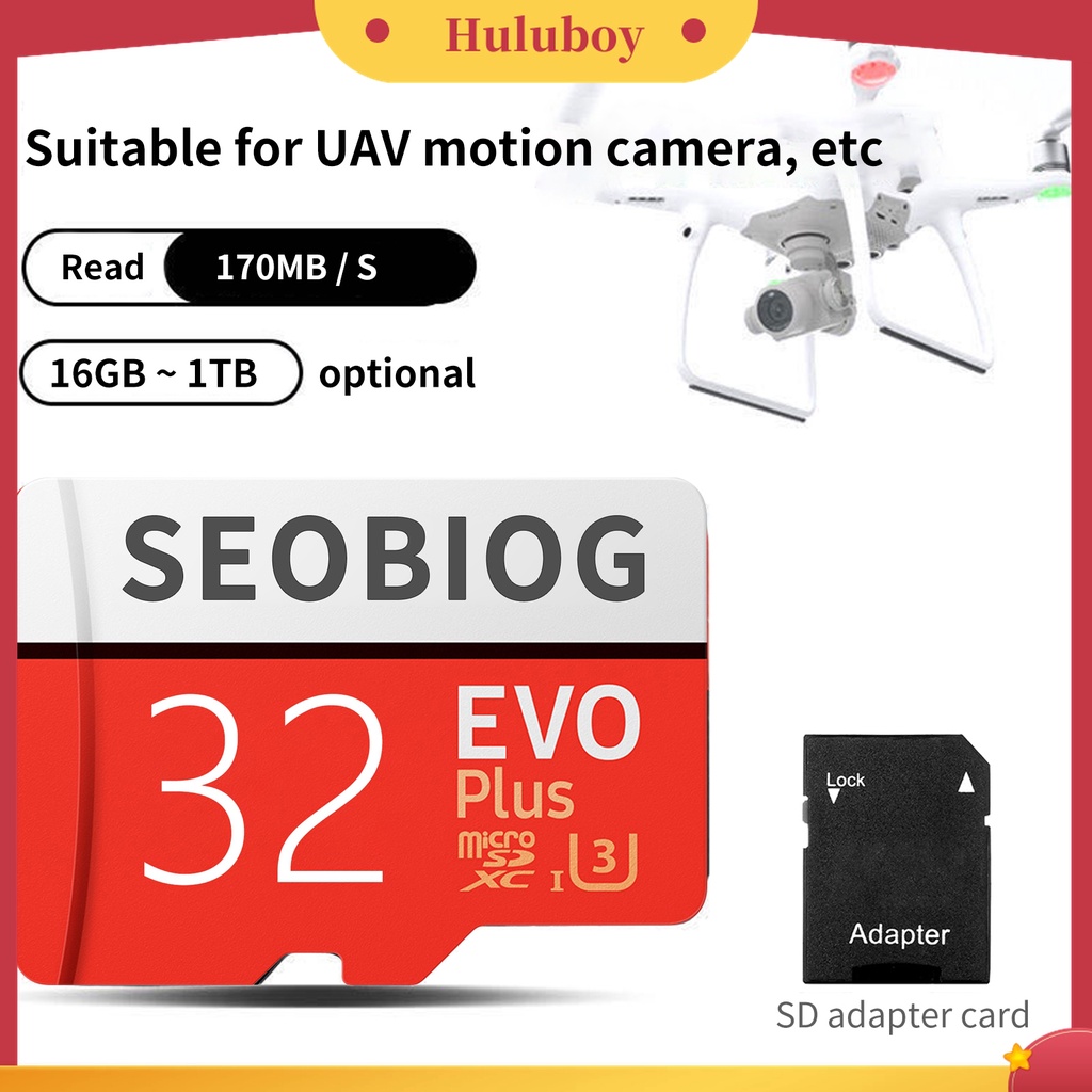 Seobiog Memory Card 16G 32G 64G 128G 256G 512G 1T Bahan ABS Tahan Air Untuk Tablet PC