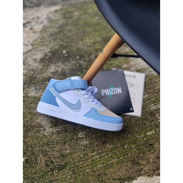 Sepatu • Sneakers Air For 1 Mid Kualitas Import