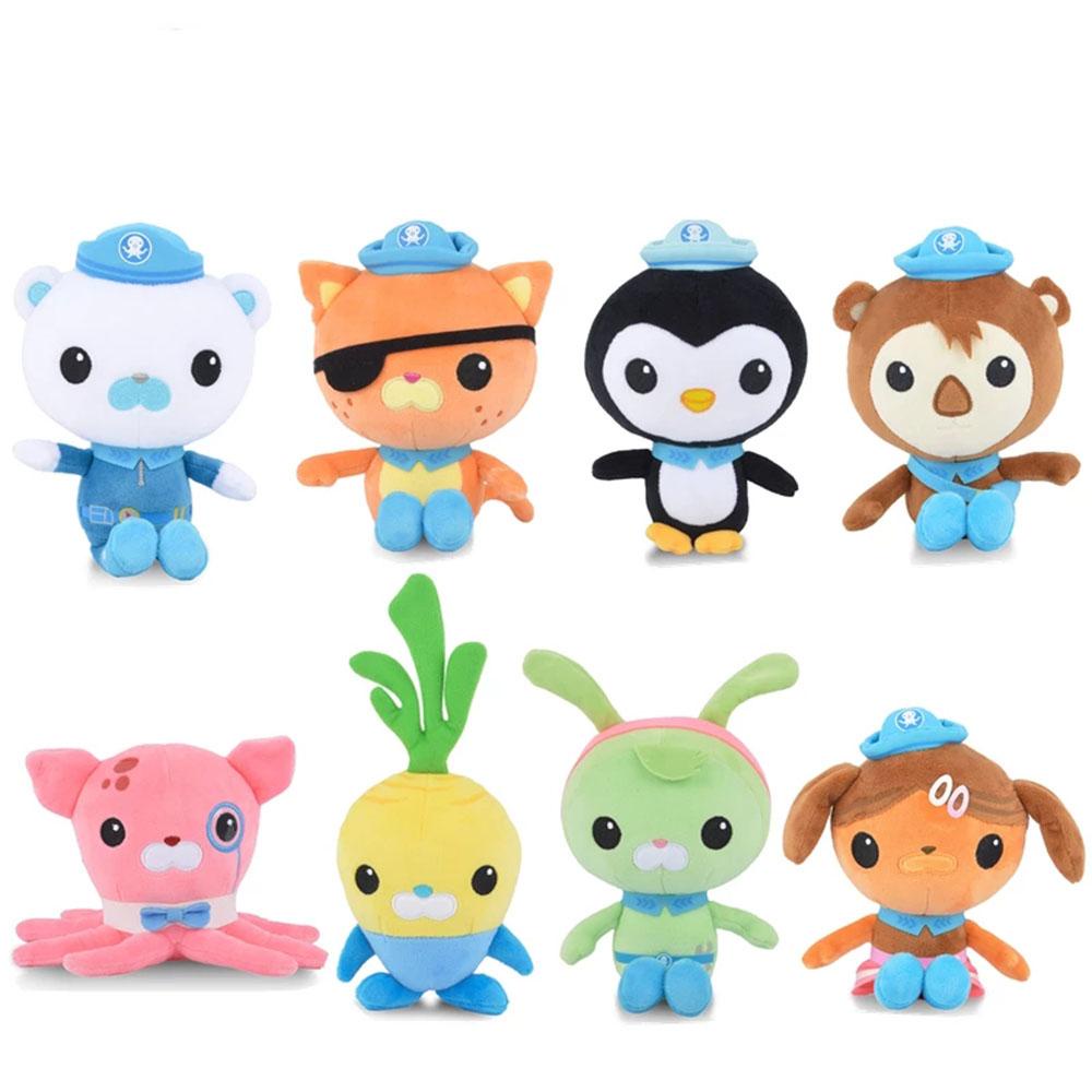 Needway   Octonauts Mainan Mewah Dashi 19cm Kwazii Hadiah Pesta Anak Kids Kartun Boneka