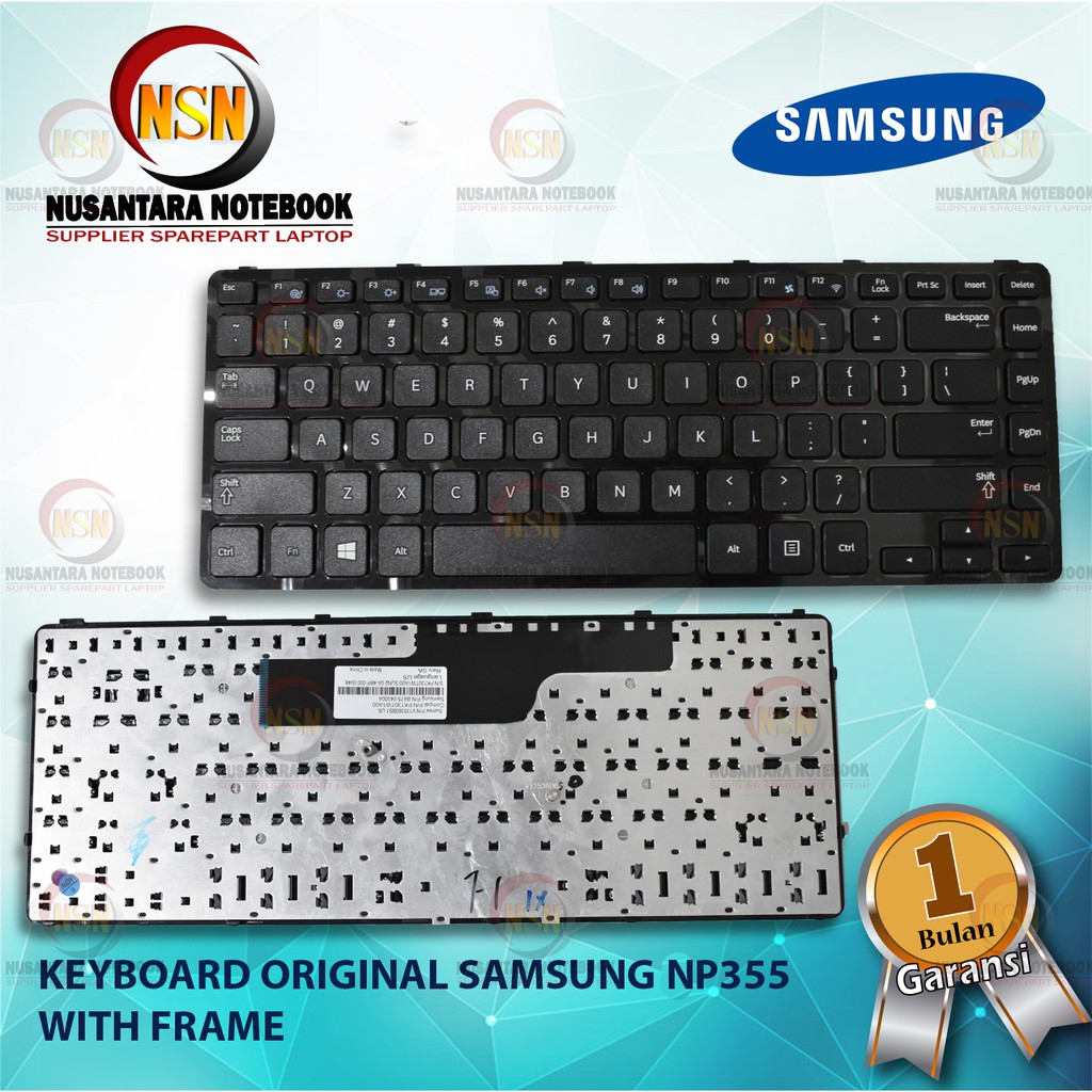 Keyboard Original Samsung NP355 NP365 NP355E5C NP350V5C NP355V5C