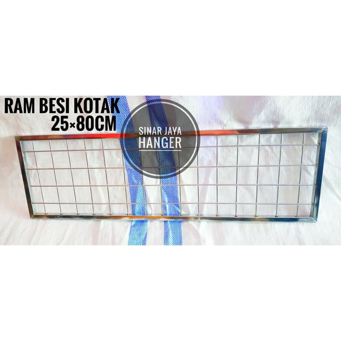 Ram Bingkai Chrome Ukuran 25X80CM