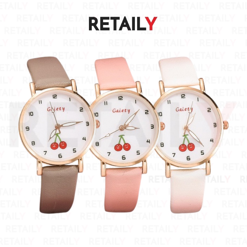 Retaily J178 Jam Tangan Analog Wanita Jam Fashion Cewek