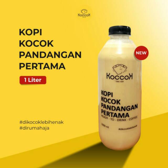 

Kopi Koccok Pandangan Pertama 1L (khusus kurir instan&same day)