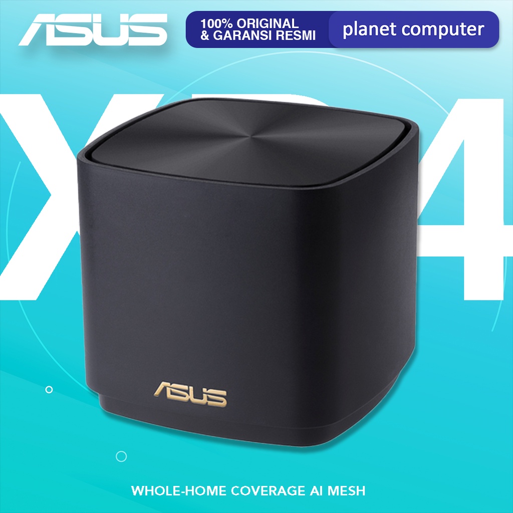 ASUS ZenWiFi AX Mini XD4 AX1800 WiFi 6 Easy setup Flexible True 8K