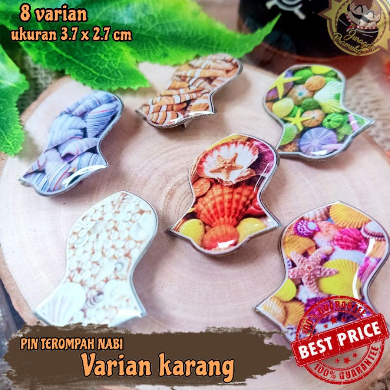 PIN TEROMPAH VARIAN KERANG CANTIK