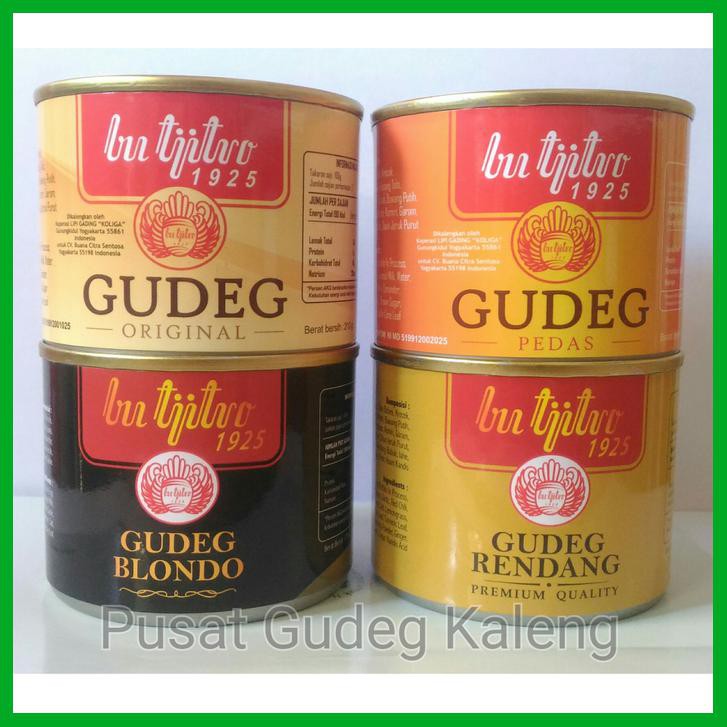 

GUDEG KALENG BU TJITRO PAKET ORIGINAL PEDAS