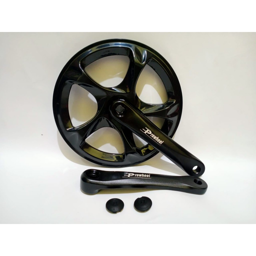 Crank 52T single Crank Single speed 52T Crank Sepeda 52T Minion Crank Seli