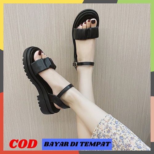 COD Termurah Sandal Wanita Import Premium Quality SS-SW03 Free Kotak Sepatu