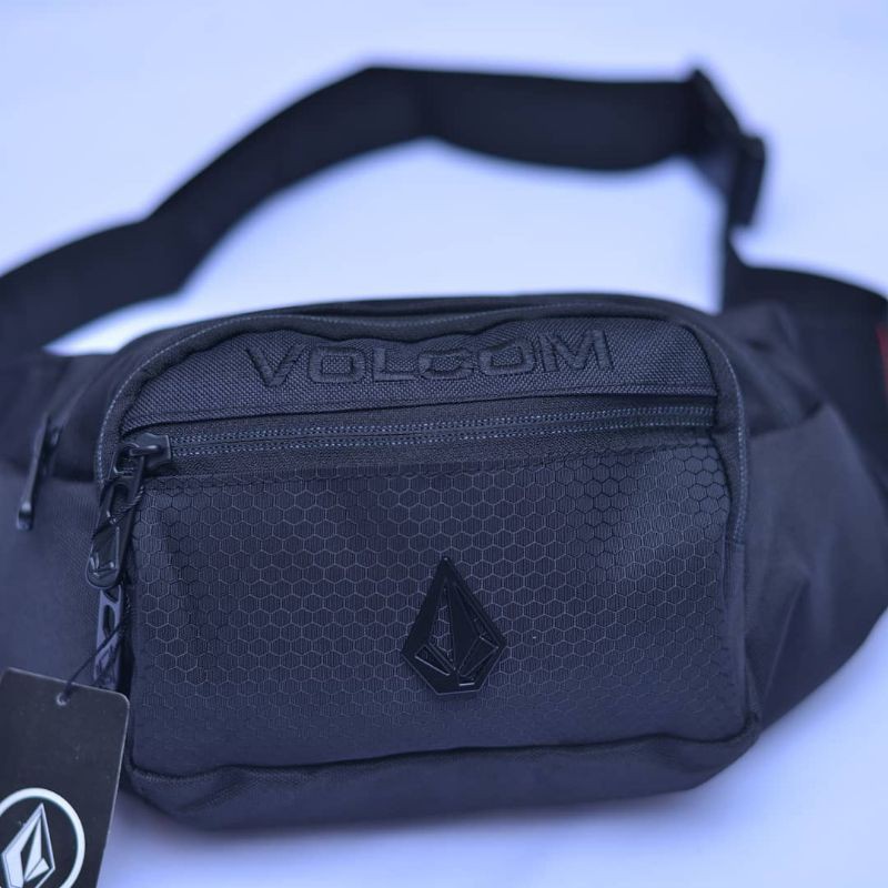 westbag volcom grade ORI import / Tas pria bahan tawon polyster / Tas distro