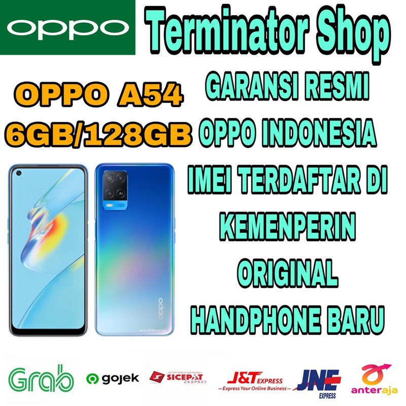 Oppo A54 [ 6/128 ] RAM 6Gb ROM 128Gb Garansi Resmi