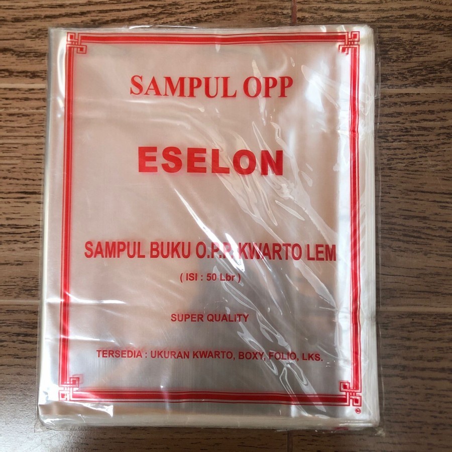 

Sampul Opp Kwarto ESELON P:50