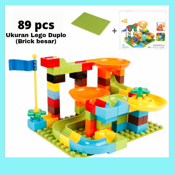 Dijual Mainan Lego Marble Runner/Brick Marble Runner/Kelereng/Lego Duplo Murah